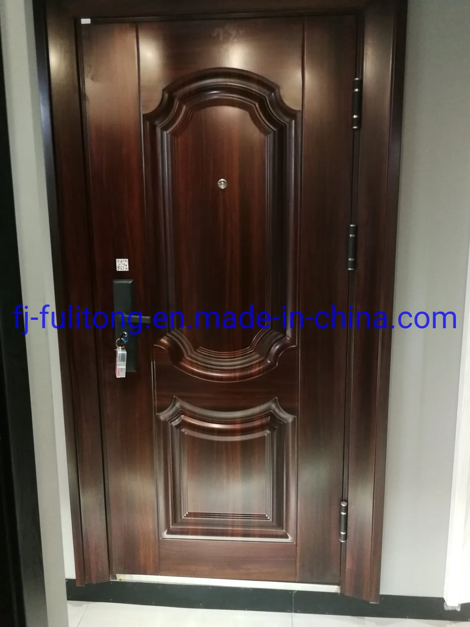 Patio Sliding Glass Internal Room Steel Wooden Security Door