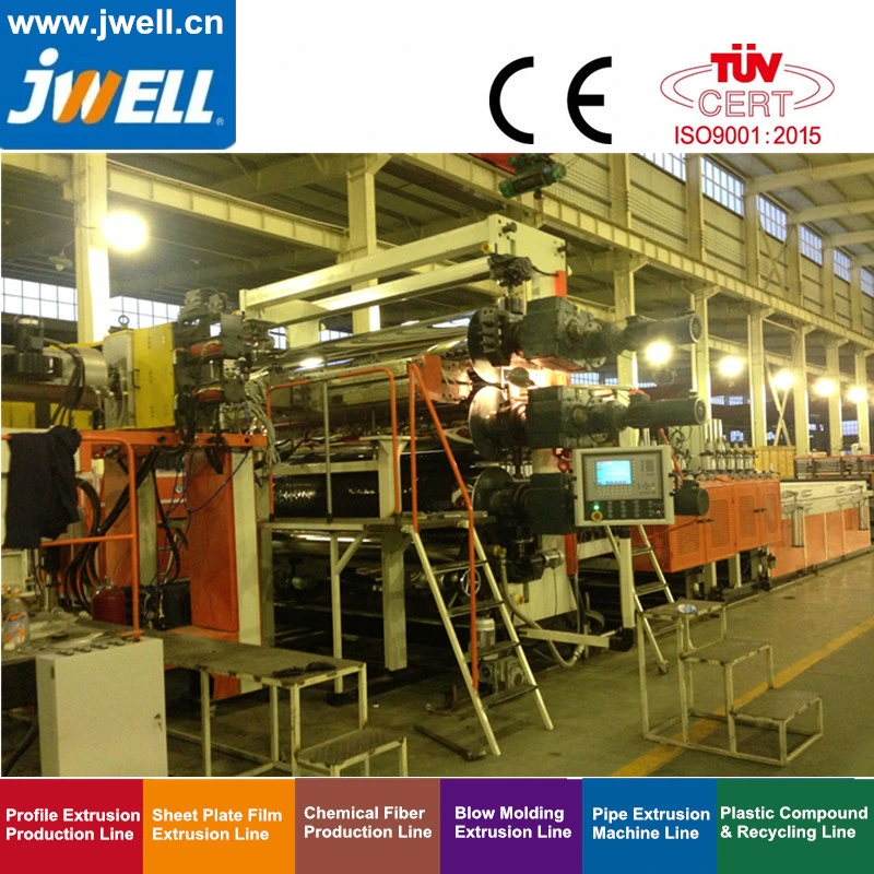 Jwell PE, PP 2000mm Thick Plate Extrusion Line /Extrusion/Extruder/Line Made in China