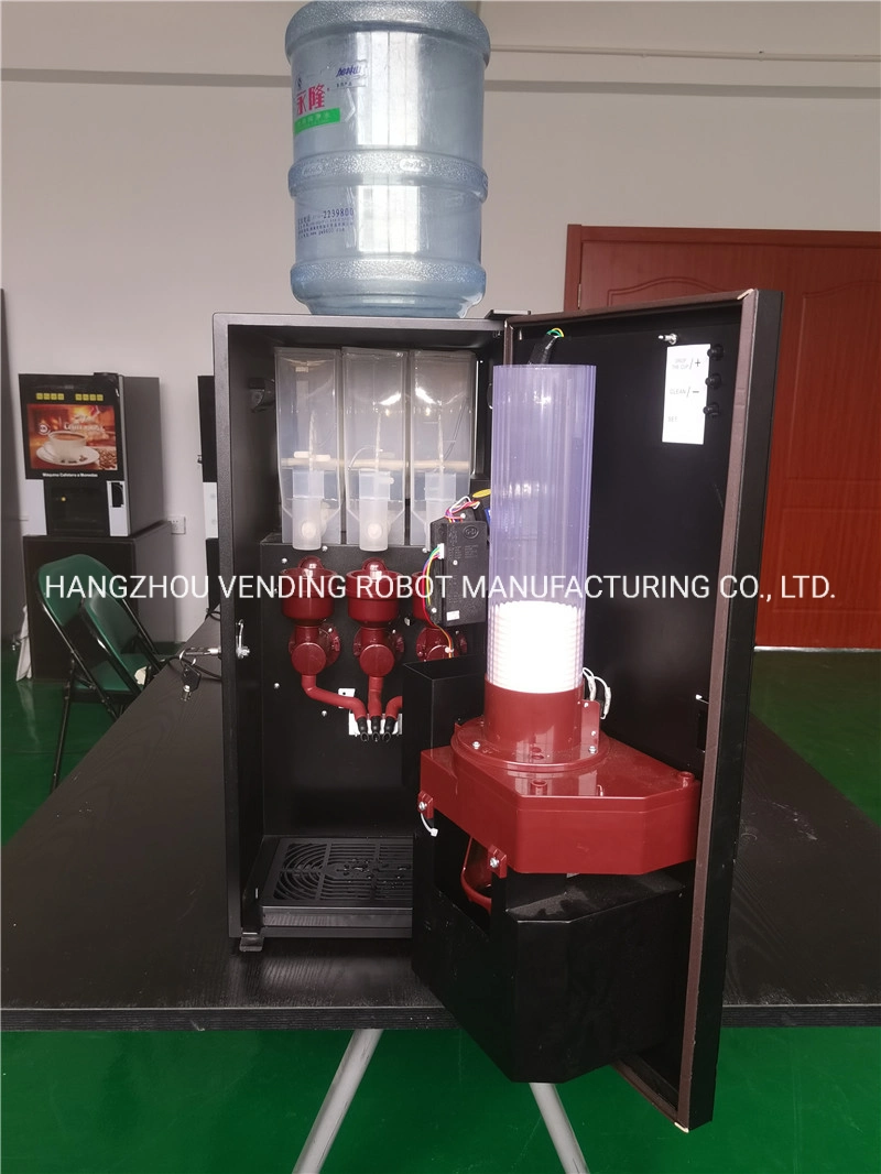 Cold Beverage Distributor Automatic Hot Beverage Vending Machine Coin Operated Design Other Coffee Makers Supplier Wf1-303V-D