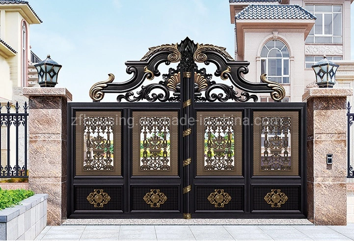 Customized Attractive Aluminum House Main Gate Design for Villa or School