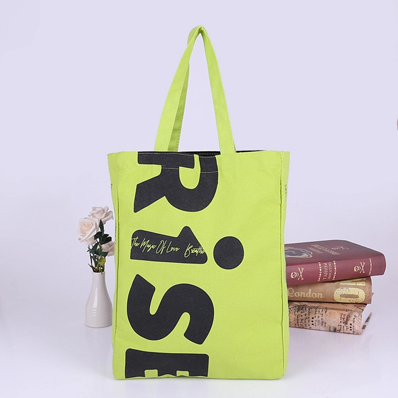 Fashion Hand Canvas Bags, Long Shoulder Belt Canvas Cotton Shopping Tote Bag