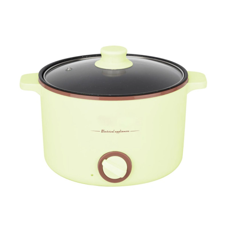 Factory Slae Non-Stick revestimiento cerámico Olla eléctrica multiusos con vaporizador para usos domésticos