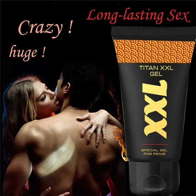 Titan XXL crema de gel Masaje Hombre fuerte Sexo