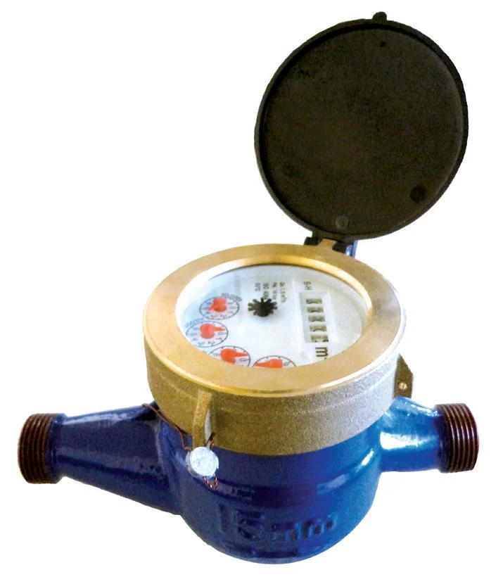 High quality/High cost performance Multi-Jet Dry Type Water Meter Iron Body Meter