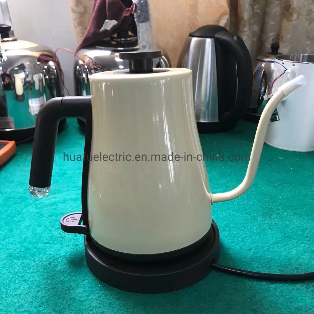 Gooseneck Electric Kettle 900ml Electric Gooseneck Kettle Coffee Maker Tea Pot 900ml Small Appliance