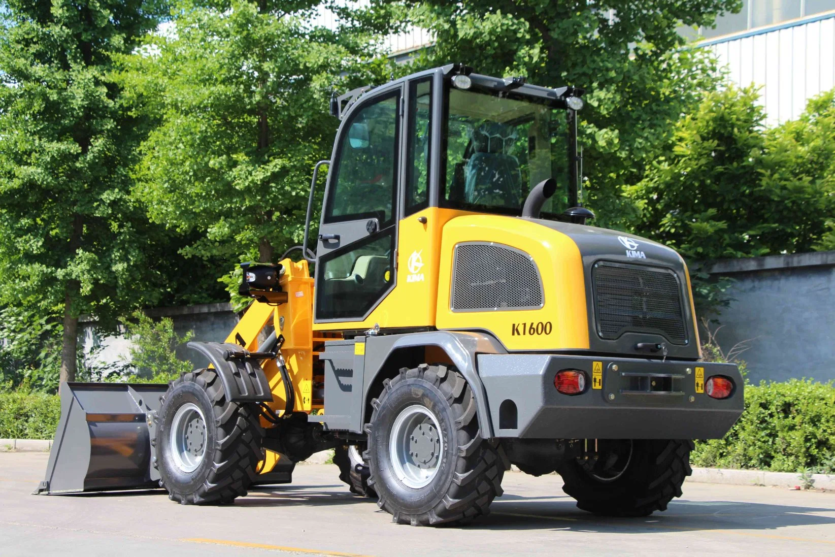 Hot Sale de haute qualité du matériel agricole 1.6TON K1600 Petite roue pour la vente du chargeur