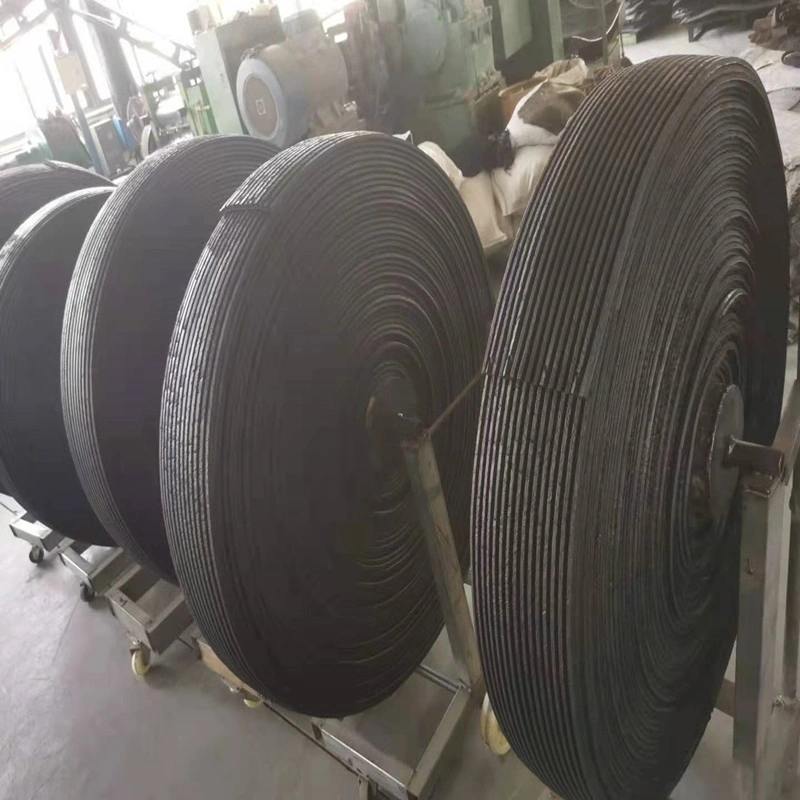 Rubber Chevron Pattern Ribbed Conveyor Belts