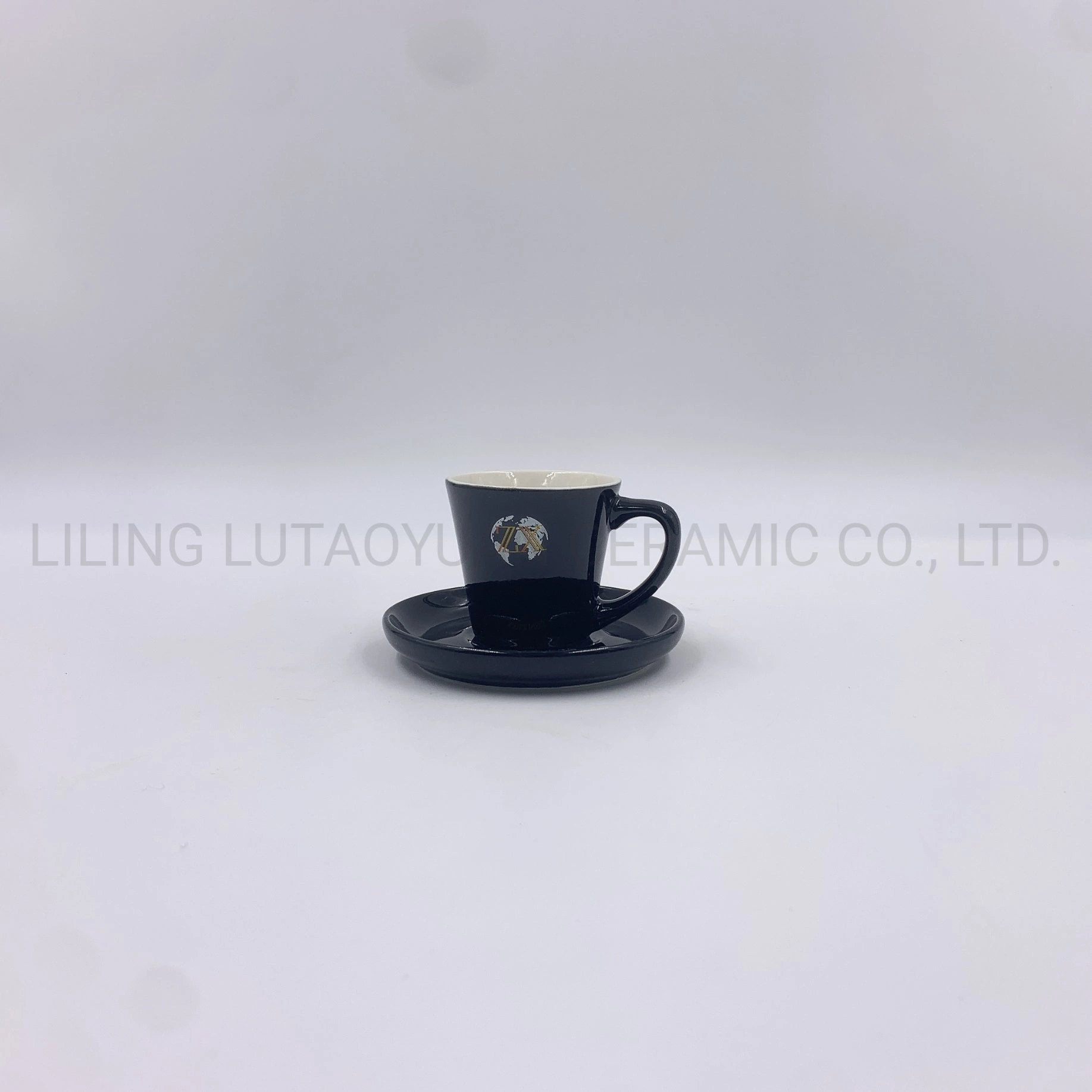 Porcelain Dinnerware Set/China Wholesale/Supplier Deep Blue Global Teaset Coffee Milk Kitchen Utensils Decoration with Customized Color Pattern Logo and Designs