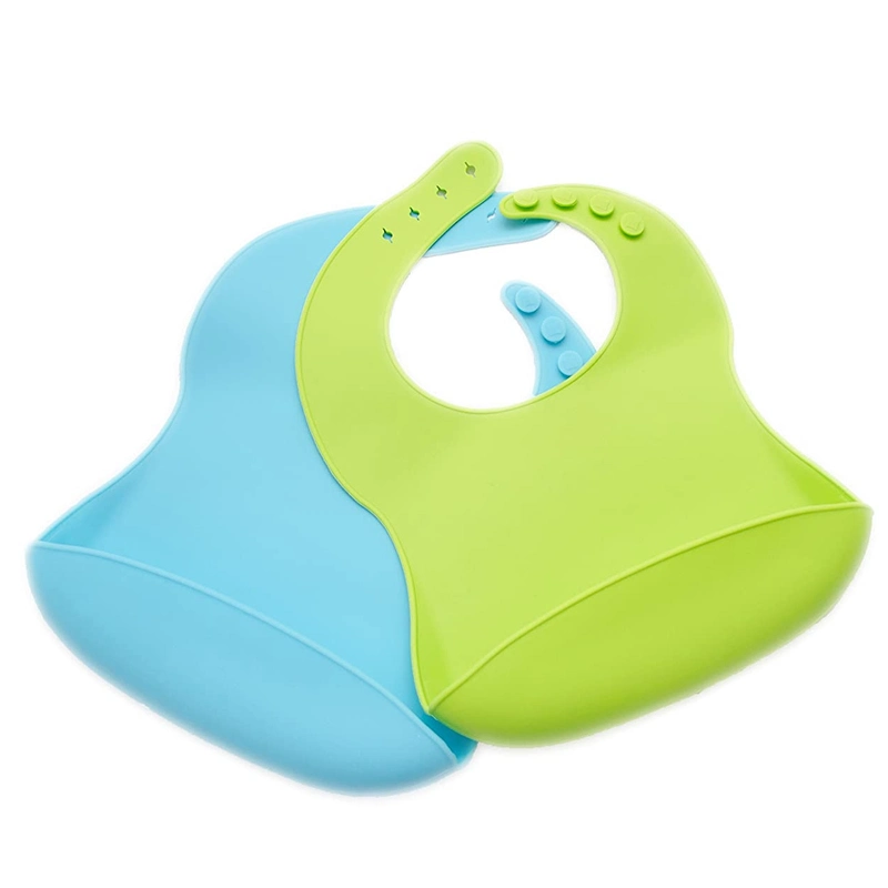 Wholesale/Supplier Waterproof Silicone Bibs for Baby Newborns Infants Toddlers