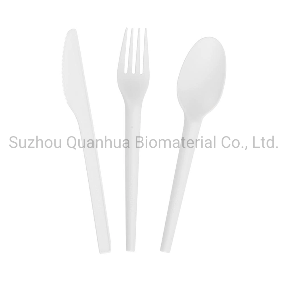 Ok Compost OEM ODM Reusable 6.75 Inch Cpla Compostable Biodegradable Knife Disposable Cutlery