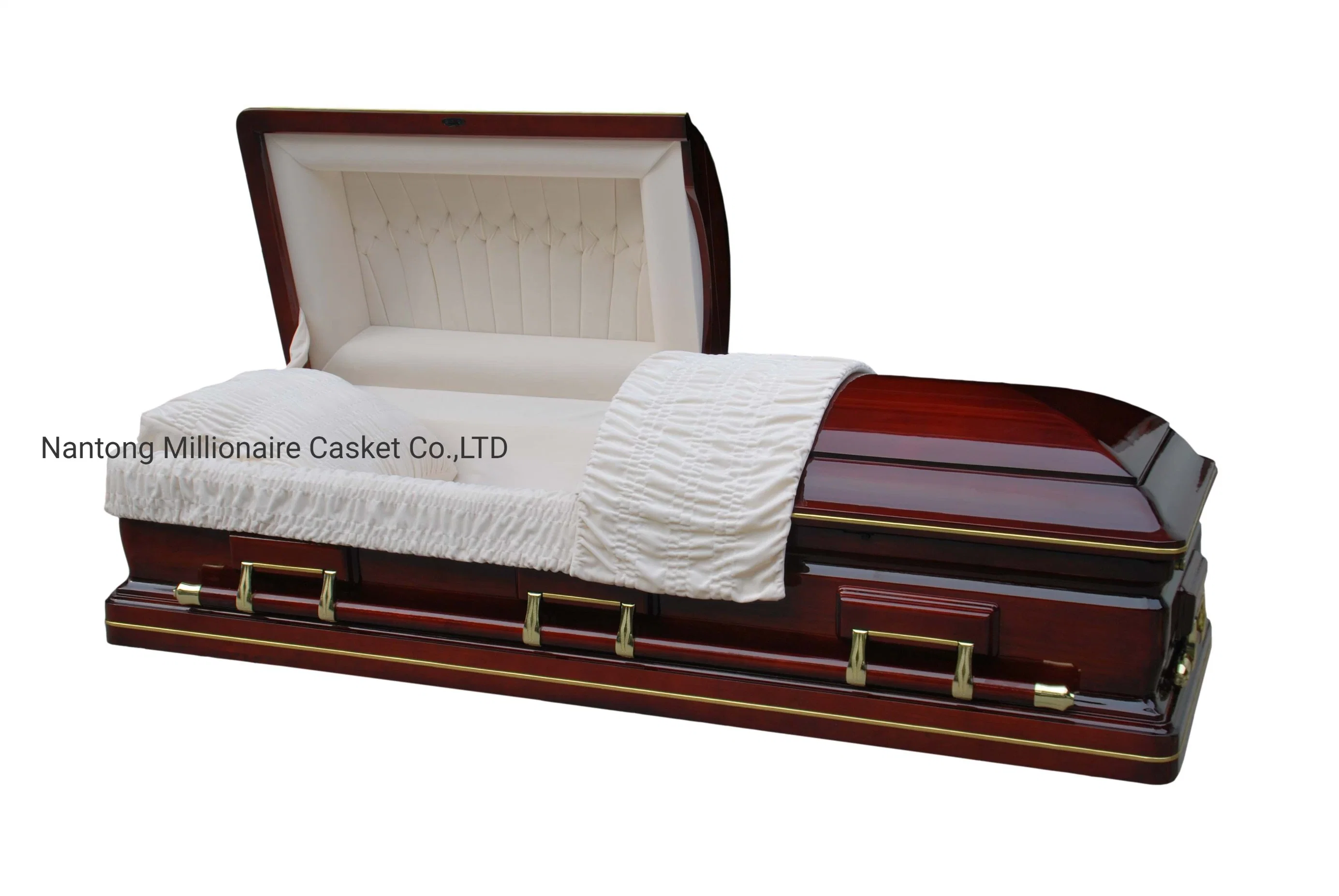 Funeral Wood Casket From Original Factory and Direct China Manufacturer