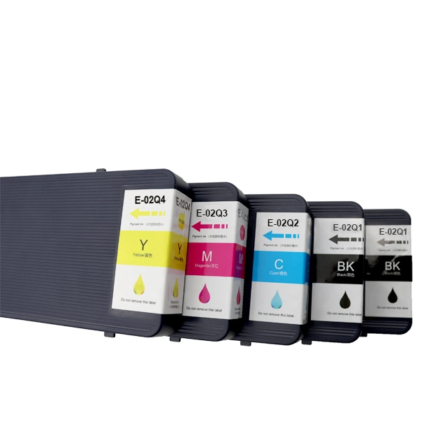 خرطوشة T02q1 T02q2 T02q3 T02q4 T02q Inkjet متوافقة مع Epson طابعة Workflop Enterprise wf-C20600