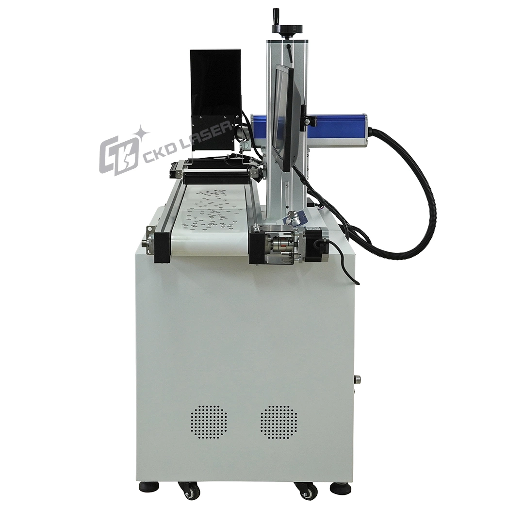 Fiber/UV/CO2 Laser Vision Location Marking System for Irregular Material Quickly Automatically