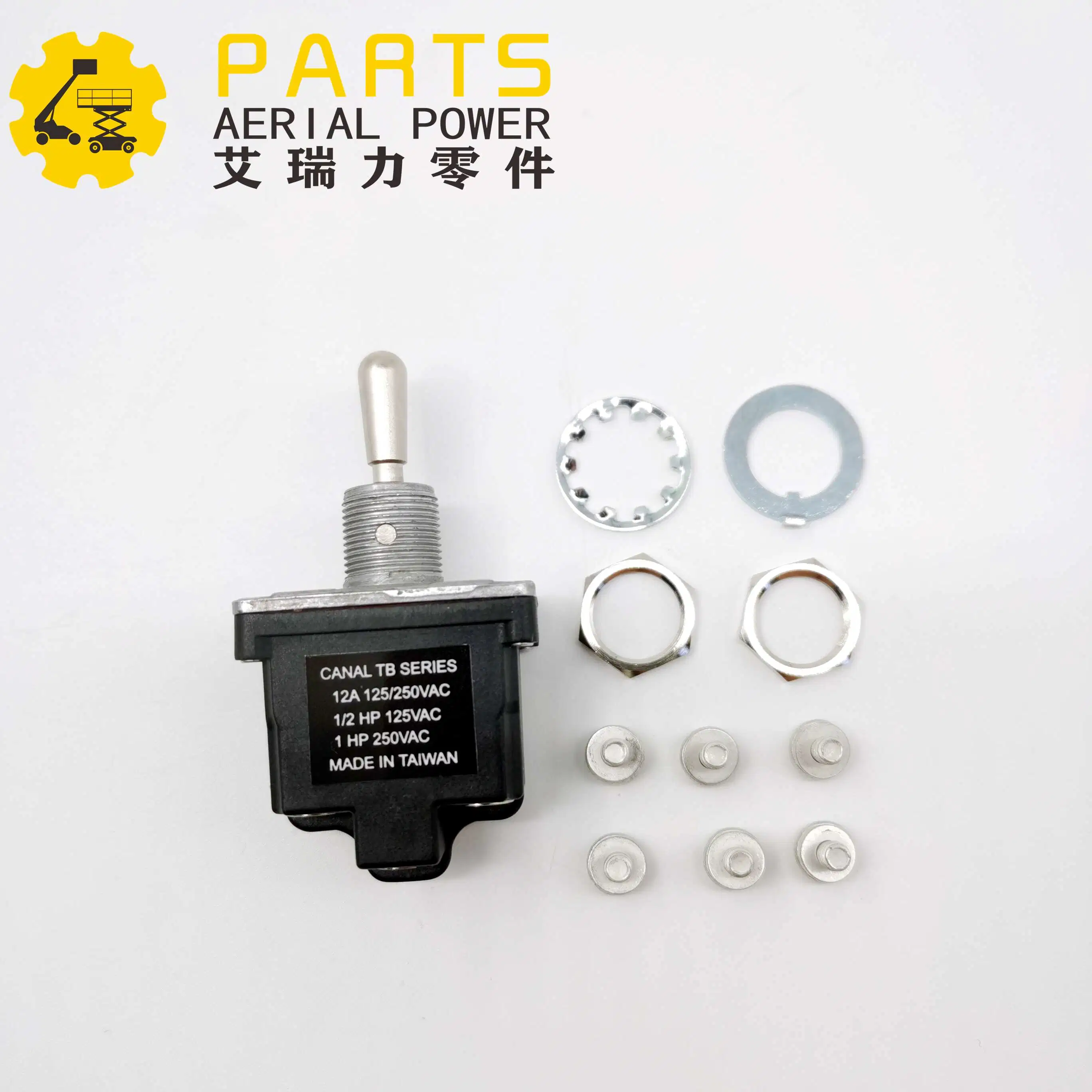 Hnarl 3POS Maint Dpdt Toggle Switch 13038 13038-Sgt