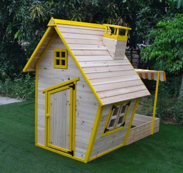 Natura Cottage Dog House Juego de madera al aire libre