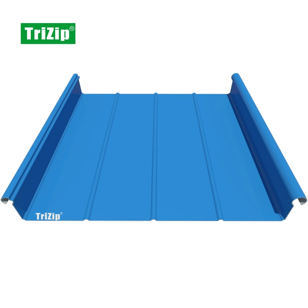 Trizip Metal Aluminum Alloy Standing Seam Roofing, Facade, Cladding System - Exhibition Centre (TD023)