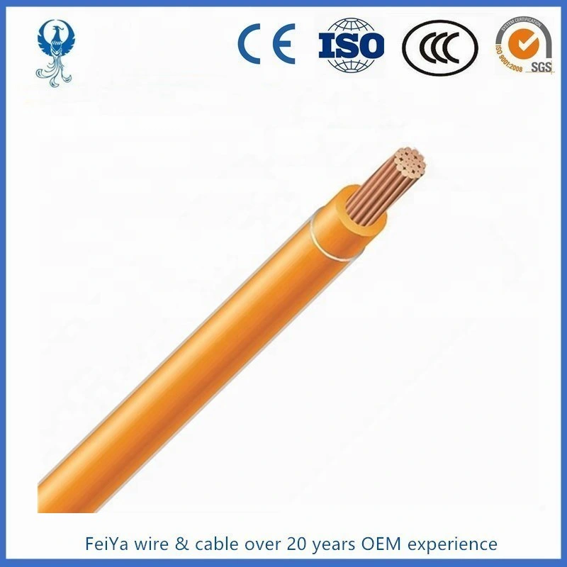 USA/Canada Type AC Power PVC Wire Thhn/Building Cable & Wire/Low Voltage Copper/PVC/Nylon Thhn Cable/Industrial Installation Wire Thhn/