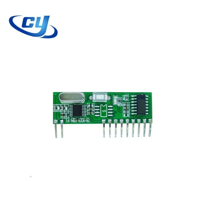 Модуль беспроводного приемника декодирования Cyrm02 с фиксированным кодом 433 МГц PT2262