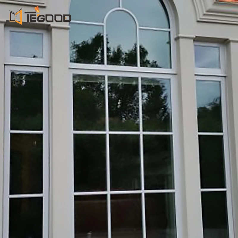 Factory Price Aluminum Double Pane Special Shaped Window for Sale