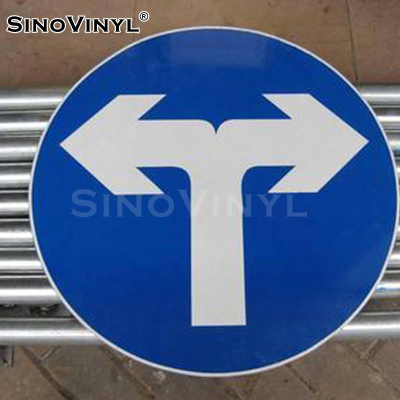 SINOVINYL Acrylic Traffic Road Signs Reflective Transparent Vinyl Film Sheeting