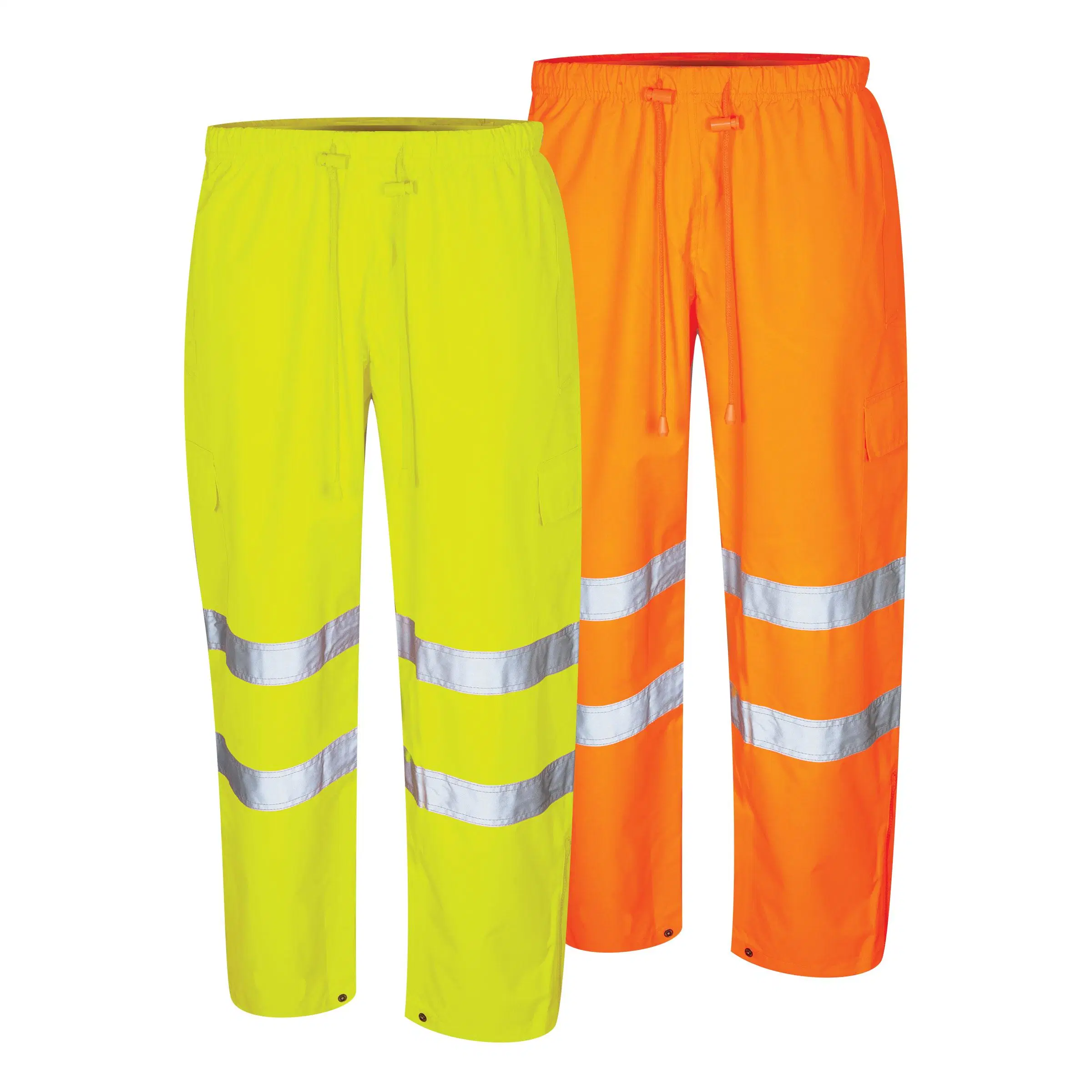 Adultes vêtements de travail vêtements de pluie polyester PVC haute visibilité sécurité pluie Imperméable avec pantalon imperméable Rainsuit Pictures &amp; Photosadul