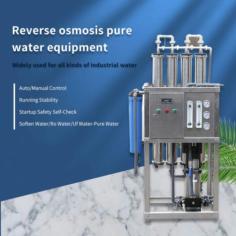 250lph Reverse Osmosis System Water Purification Plant with UV/Ozone Sterilizer Industrial Equipment