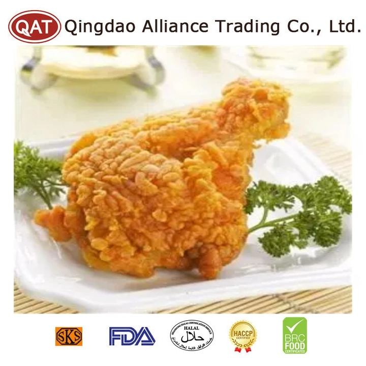 Frozen Fried Spicy Breaded Chicken Tulips for Food Service Supplier