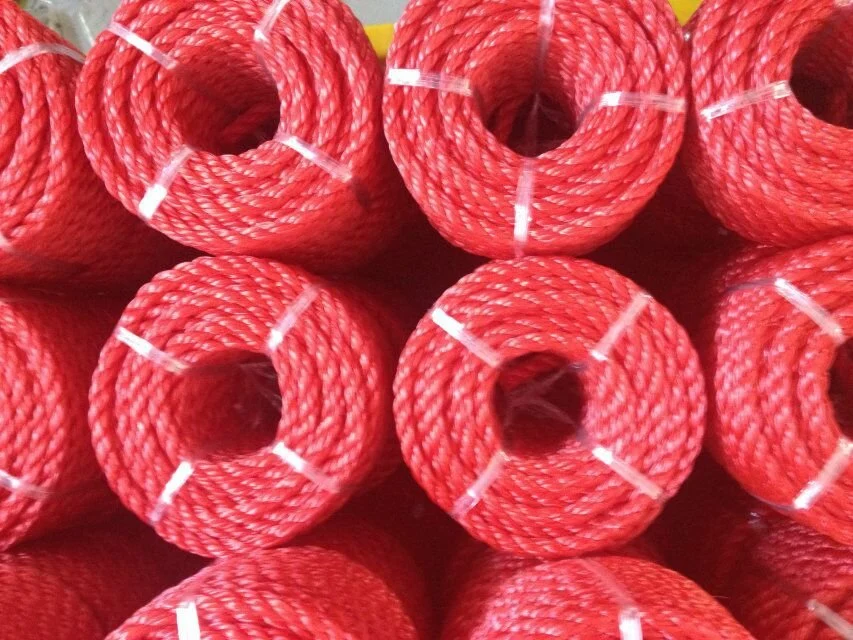 High Strength Polypropylene PP Plastic Twisted Packaging Rope Cord String Twine for Fishing Net