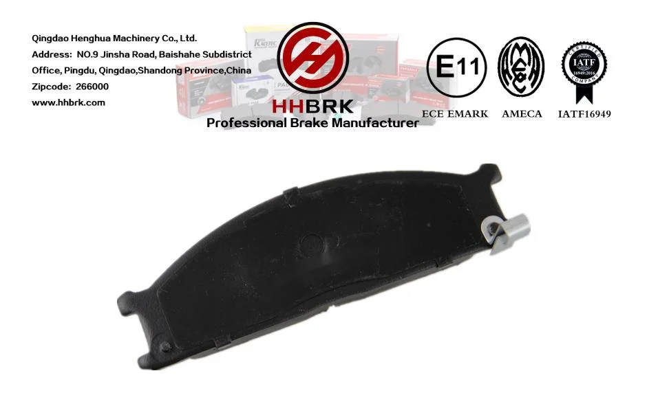 D333, Low Dust, Low Wear, Auto Parts, Ceramic Carbon Fiber, Brake Pads