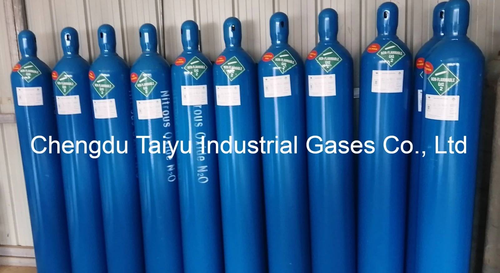 99.9% Purity Medical Grade Nitrous Oxide 24kg/40L Cylinder N2o Gas Hot-Sale in Italy Market