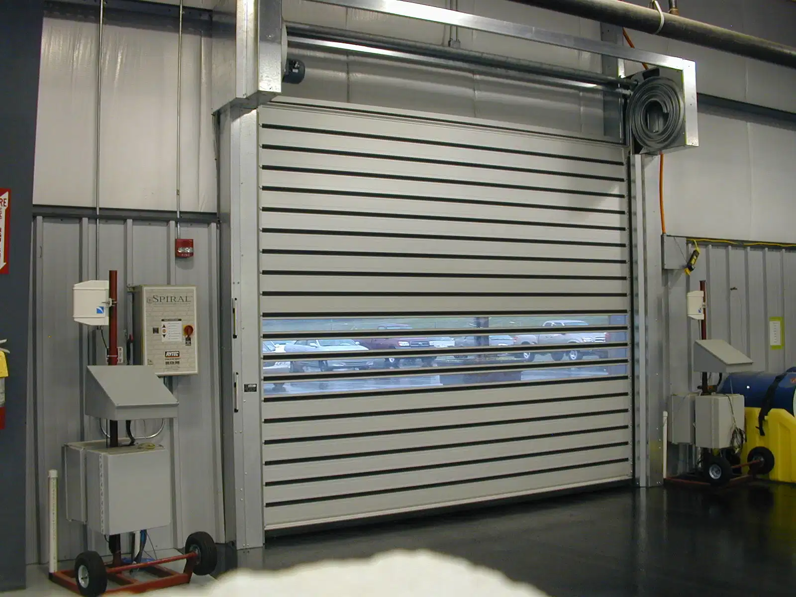 Metal Soundproof Rapid Roll up Door