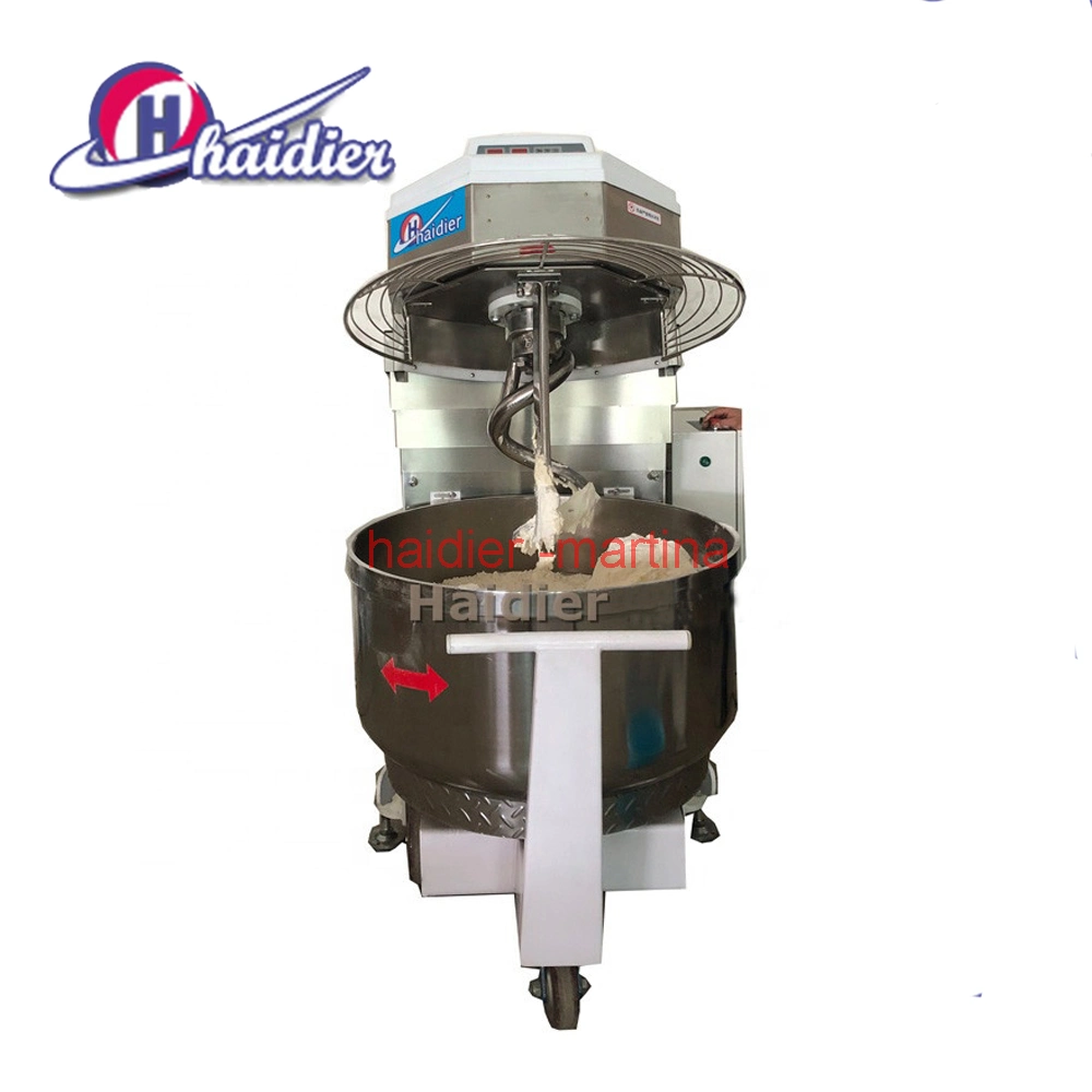 Commercial 50 Kg Dough Kneading Machine / Spiral Dough Mixer