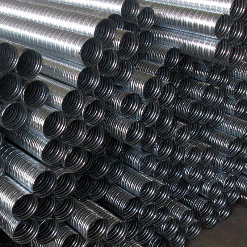 Galvanized Steel Strip Corrugated Round Tube for PT Cables