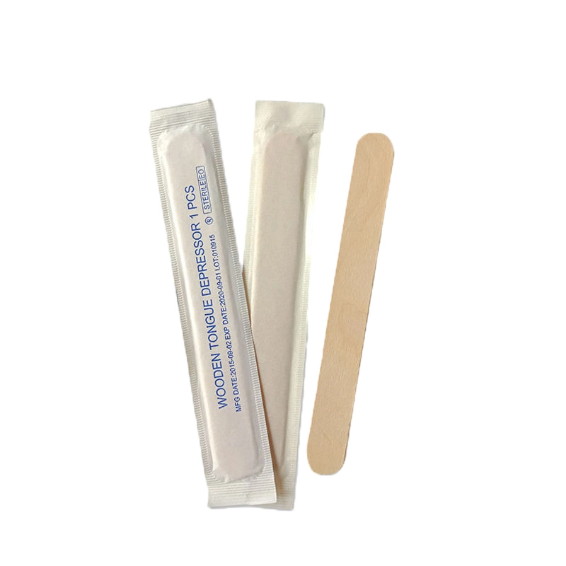 Wholesale/Supplier Medical Supplies Tongue Depressor Spatula Sterile Wooden Nature Supplies Medical Accessories A2u