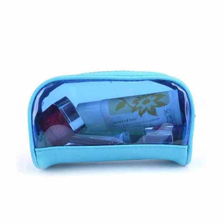 Fashion Small Personalized Private Label Clear PVC Beauty Case Makeup Bag&Cases Travel Cosmetic Bags