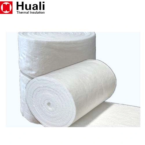 Ceramic Fibre Insulation Blanket, Aluminum Silicate Ceramic Fiber Wool Felt Blanket 610/1220mm Al2O3+Sio2 Pure White Refractory