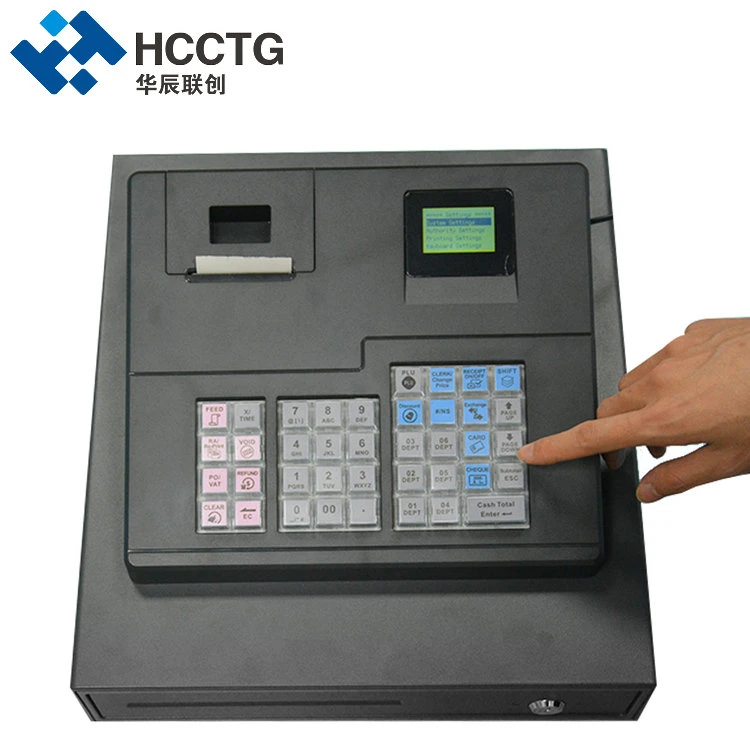 Dual Screen 38 Keys Caisse Enregistreuse Complet Sistemas POS Restaurant Ordering Tablet Cash Register (ECR600)