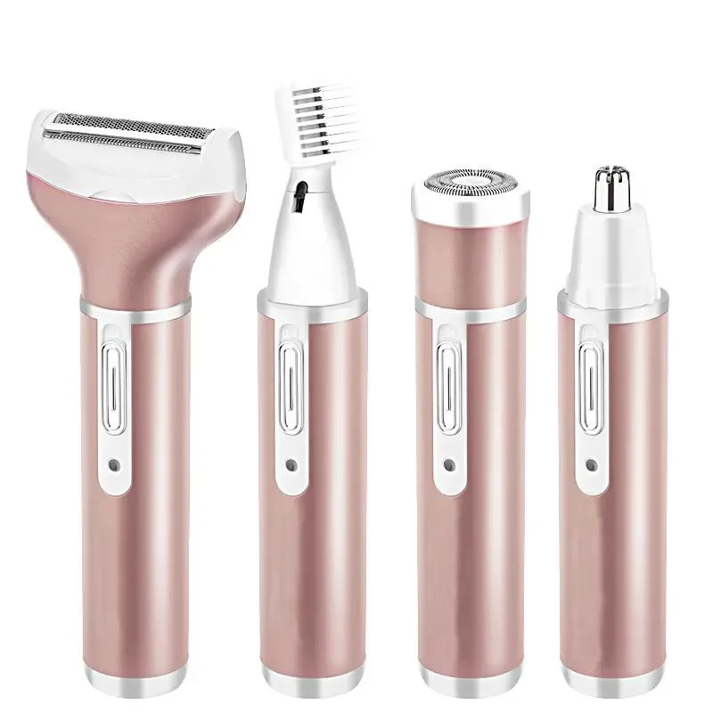 4 in 1 Epilator Female Eyebrow Trimmer Epilator Shaver for Hair Removal