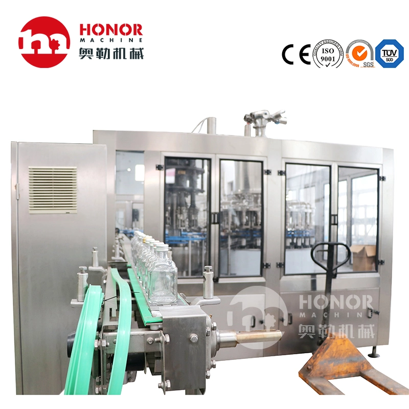 Automatic Spiral Juice Mineral Water Beverage Filling Bottling Equipment/Device