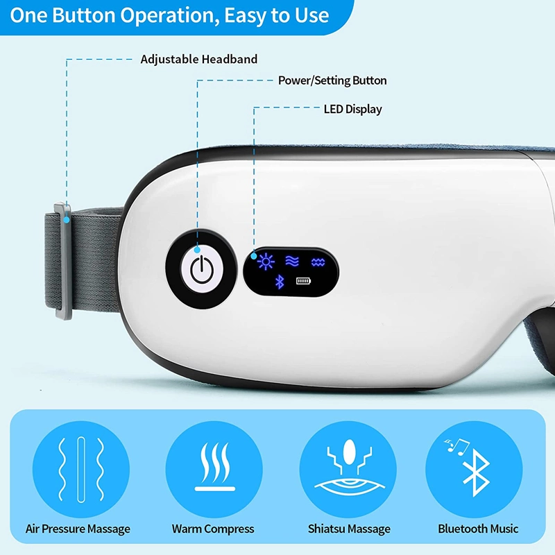 Home Care Hot and Cold Eye Massager Smart Eye Massage Instrument