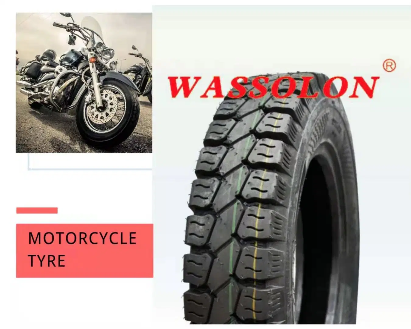 High Quality Nylon Tricycle/Motorcycle/Electric/Car Tire, Natural Rubber Wheel Tubeless Scooter Motorcycle Tyre