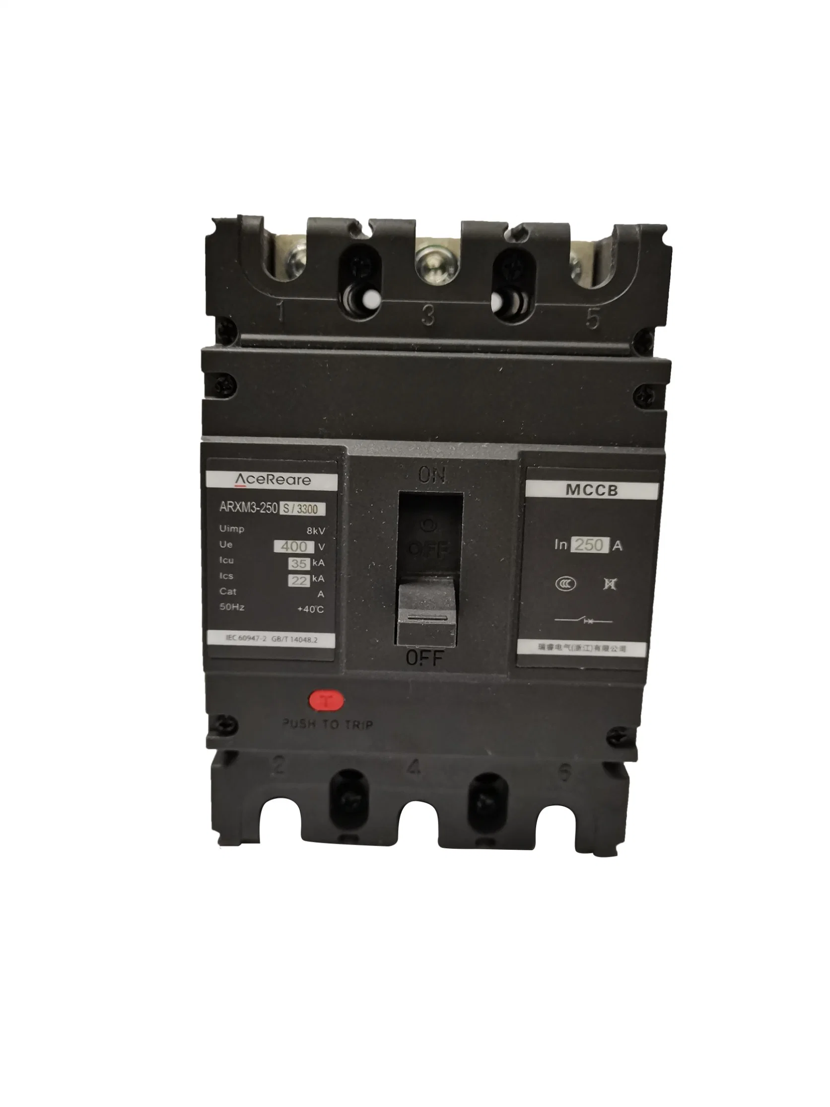 Air Circuit Breaker Switches MCCB Molded Case Circuit Breaker