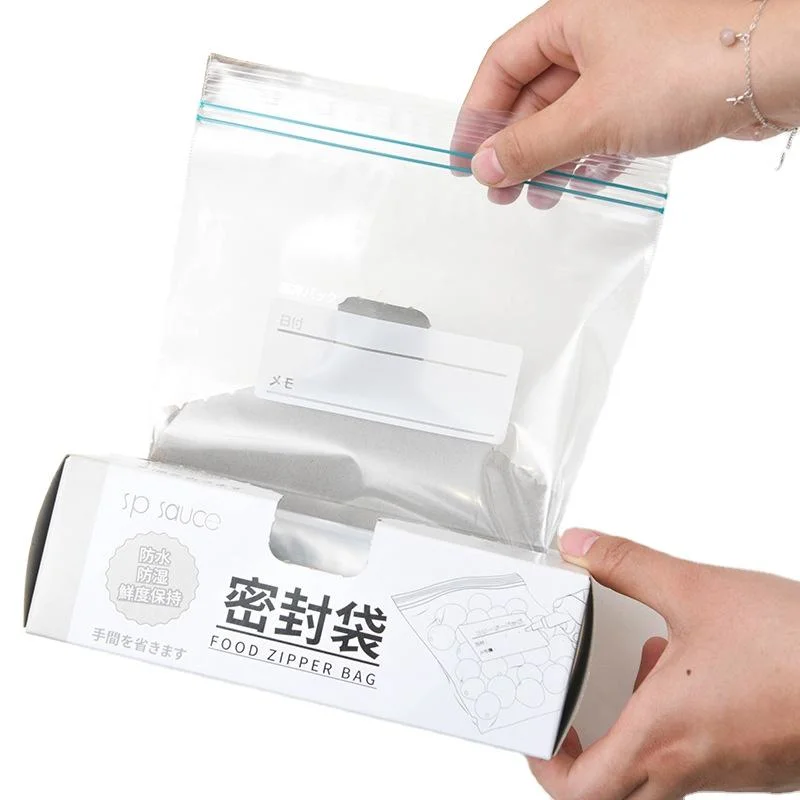 LDPE Zipper Plastic Bag Wholesale/Supplier Household Frozen Packaging Zip-Lock Bag Customized