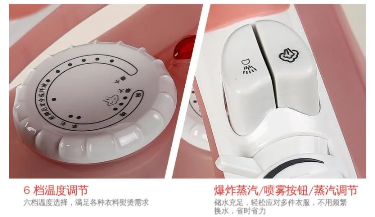 Hot Selling and New Design Home Using Ceramic Electric Steam Press Iron