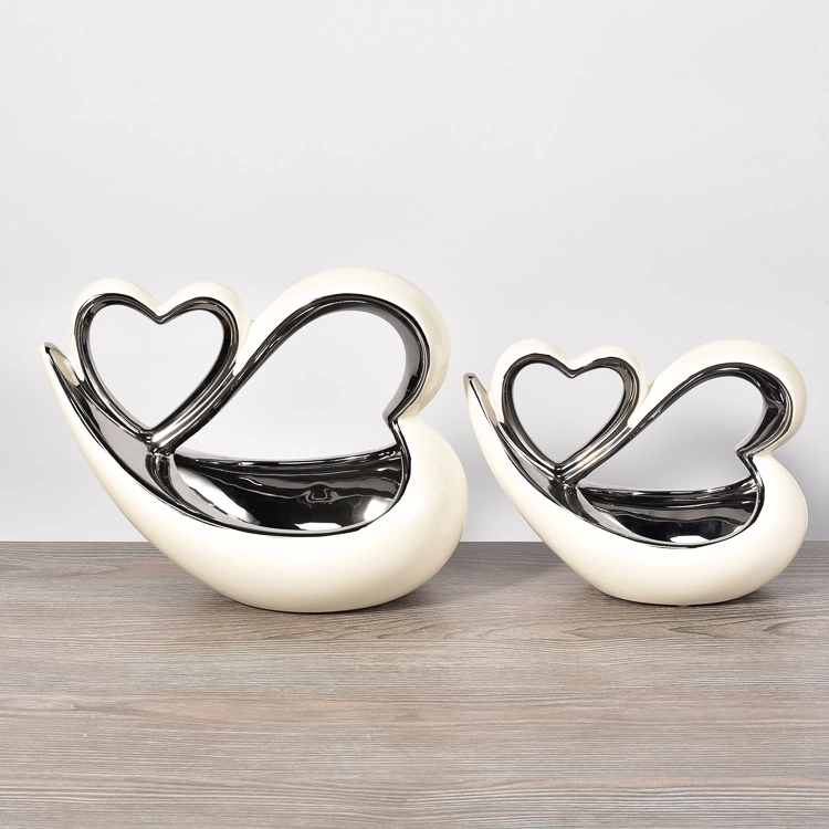 Wholesale/Supplier Heart Decoration Ceramic Home Handicraft Item