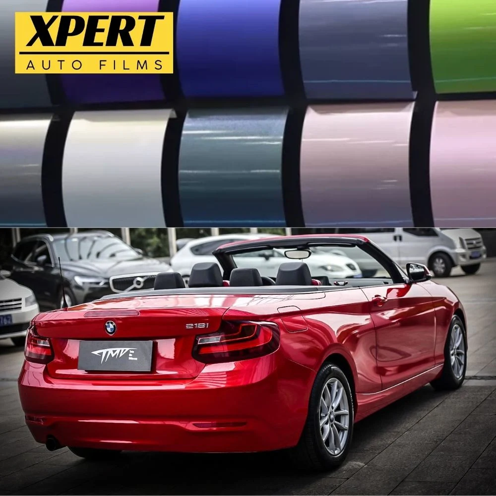 Xpert Hydrophobic Abrasion and Scratch Resistance Vinyl Car Wrap TPU Color Changing Ppf UV Resistance