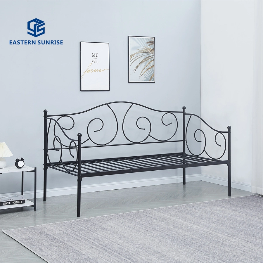 New Design Economic Sofa Bed, Metal Day Bed for Bedroom, Dormitory