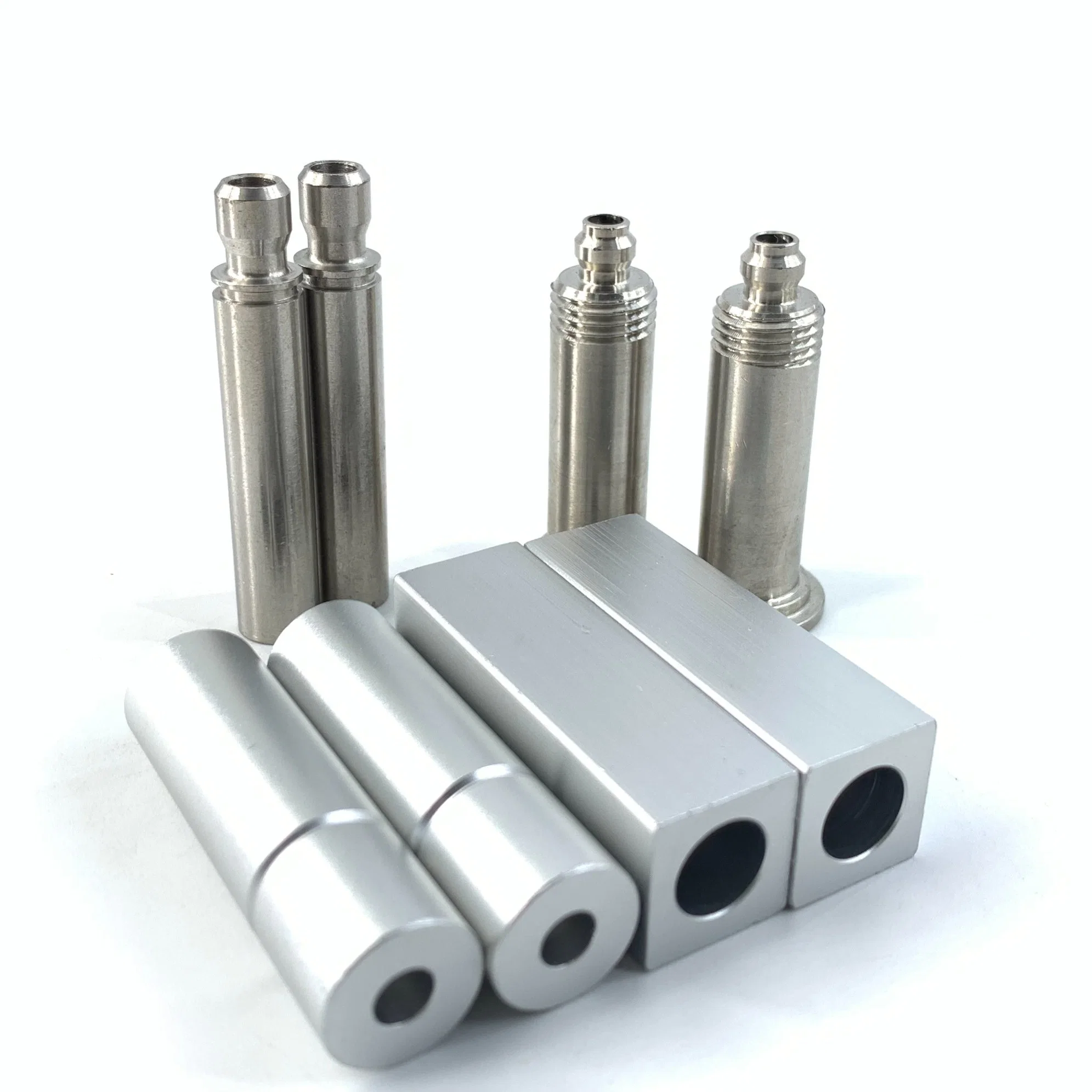 Stainless Steel Thickened Pipe Threaded Water Pipe Joint Pipe Fittings Medical Parts Processing