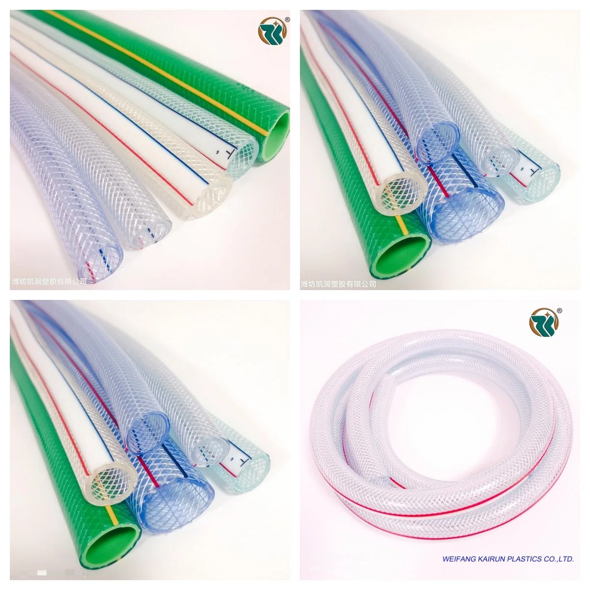 Industry Pump Lines Factory Price High Low Pressure Resistant Transparent PVC Steel Wire Reinforced Soft Hose