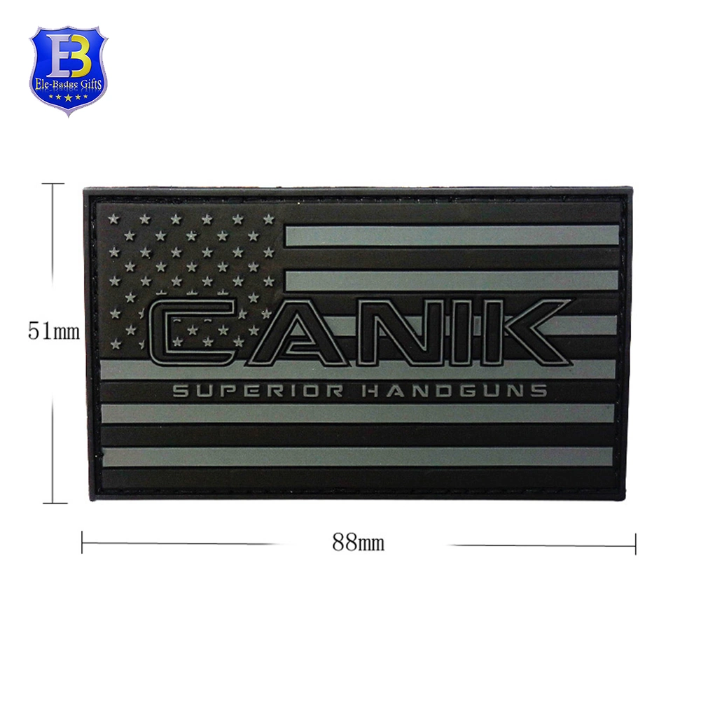 Custom Personal Patches 3D PVC Tactical Patch Flags